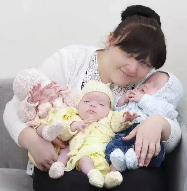 Miracle Mother Gives Birth To A Baby And Triplets In 11 Months
